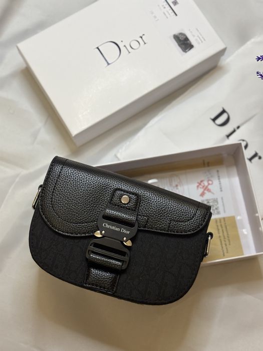 Сумка через плече Christian Dior Чорна