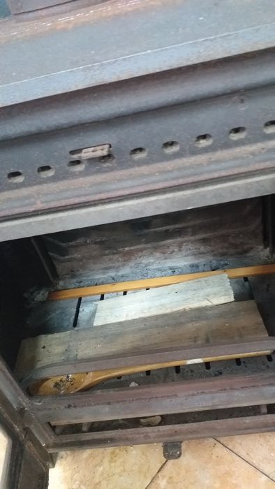 Salamandra em ferro fundido invicta