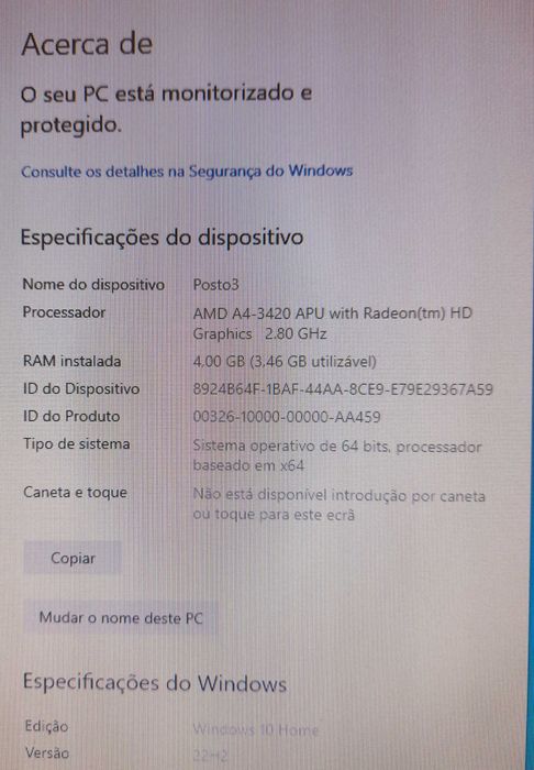 Computador Asus A4 3420