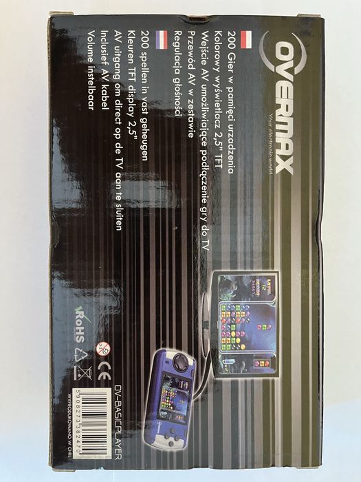 Konsola Overmax OV-Basicplayer 200 gier - nowa