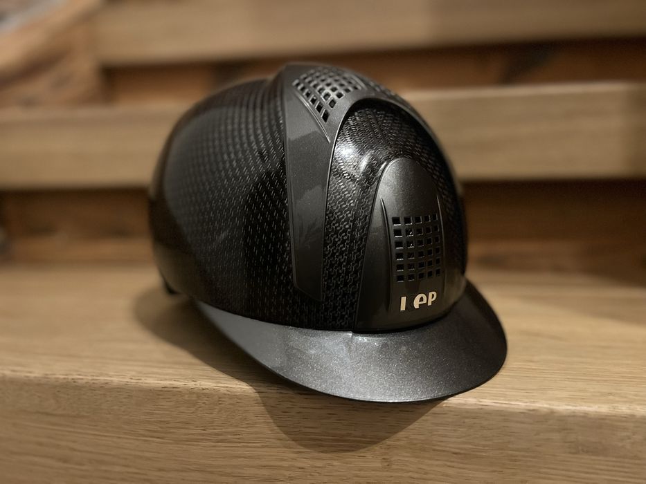 KEP Italia kask jeździecki e-light nowy powystawowy