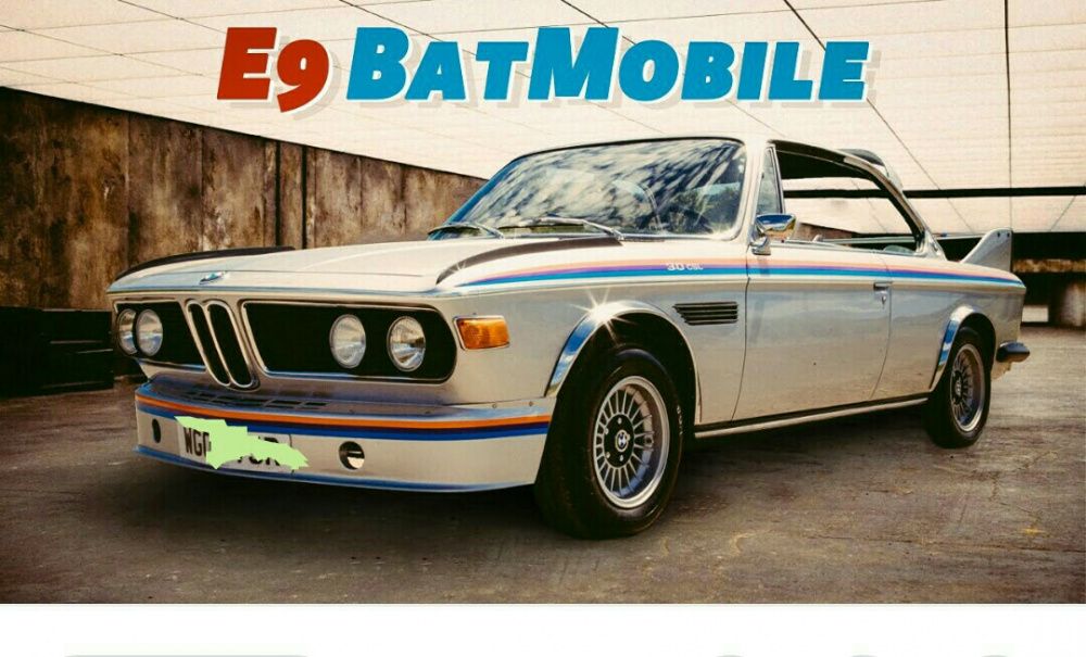 Lip avental spoiler bmw e9 batmobile parachoques