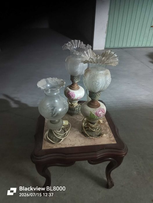 Conjuntos de mesa e candeeiros