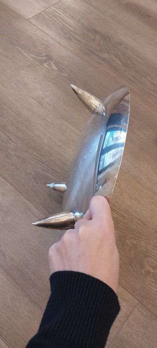 Candelabros e fruteira ( Modernistas ) em prata 925 - Isabel Dores