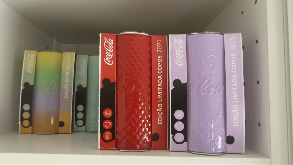 Coleção Completa Copos Coca-Cola McDonald's 2025 (Edição Limitada)