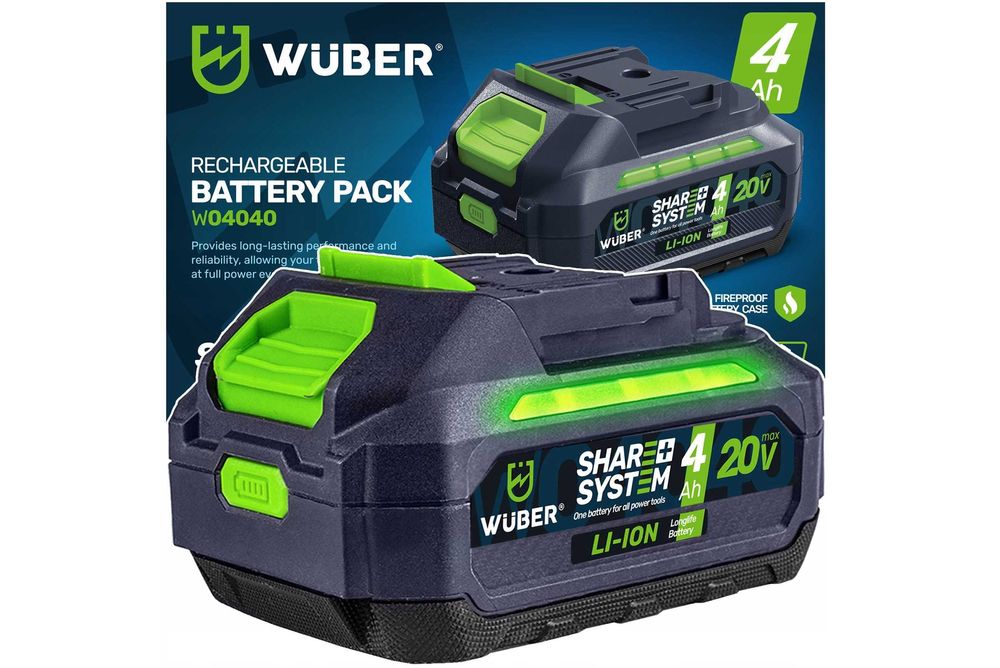 AKUMULATOR bateria WUBER MAKITA SHARE+ litowo jonowa 20 V 4.0 AH 2548