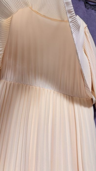 Платье плисированное 52-54