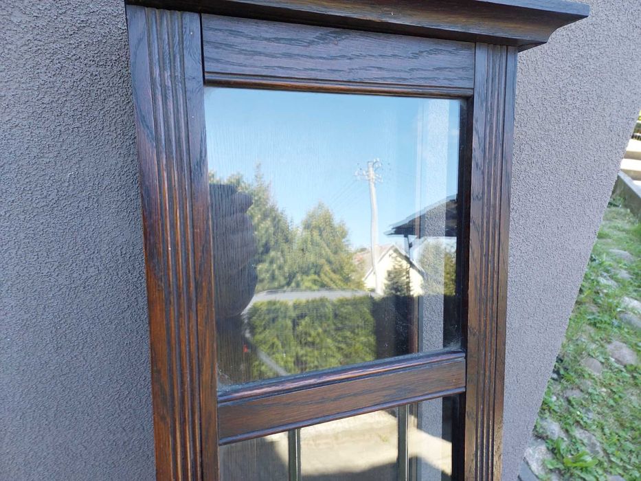 Szafka witrynka skrzynia starego przedwojennego zegara E084