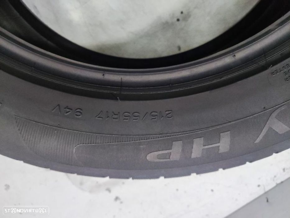 2 pneus semi novos 215-55r17 michelin - oferta dos portes 100 EUROS