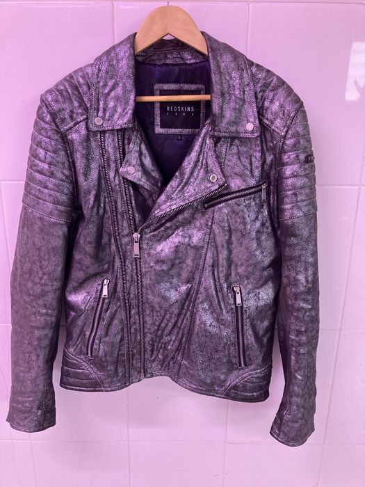 Blusao casaco motard redskins