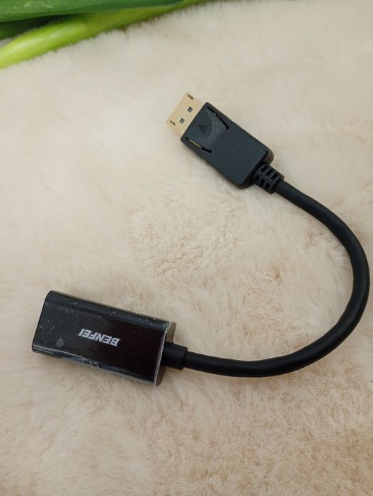 Benfei displayport Hdmi 000095black adapter, czarny, 15 cm
