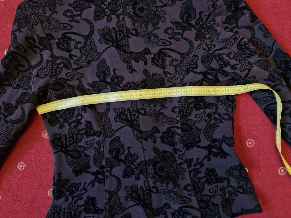 Elegancki brązowy żakiet, Top Studio, r. 36