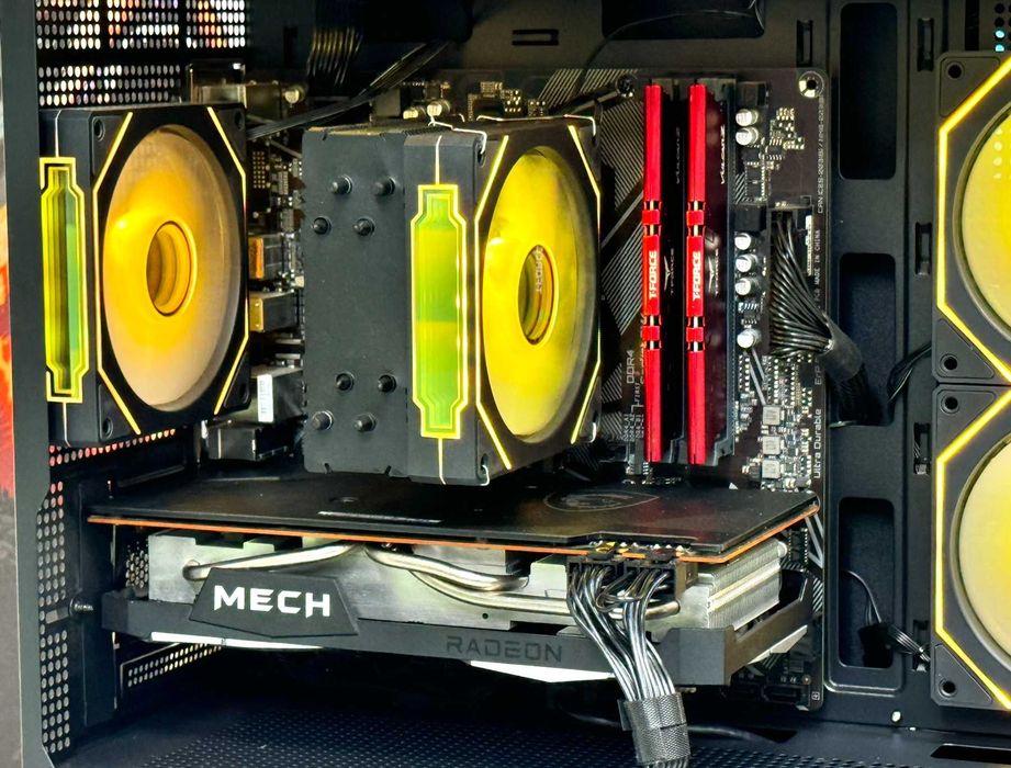 ТІЛЬКИ ЗІБРАЛИ!!! Сучасний ігровий ПК / AMD Ryzen 5 5600 / RX 6700 XT 12Gb