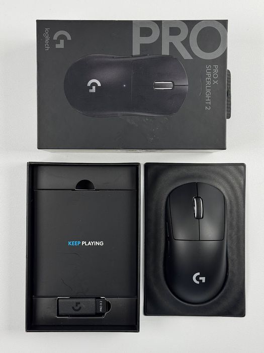 Bezprzewodowa mysz gamingowa Logitech G PRO X SUPERLIGHT 2 Black