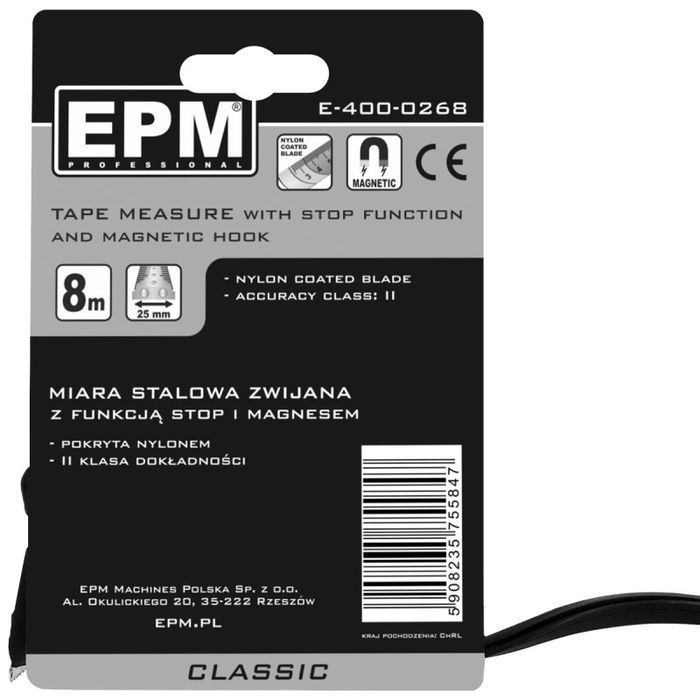 Miara Zwijana Classic 8M*25Mm EPM