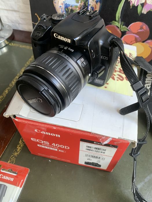 Дзеркальний фотоапарат Canon EOS 400D + 18-55мм