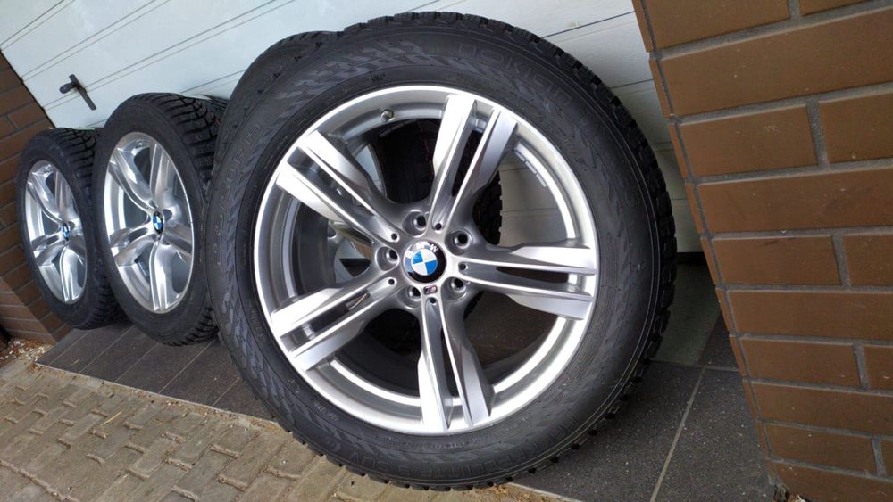 Koła aluminiowe BMW X5 F15 E70 19'' 5x120 opony zimowe 255