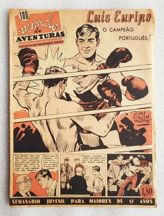 Antigos Livros BD ~ "MUNDO AVENTURAS - 1ª Série" ~ Vários Números