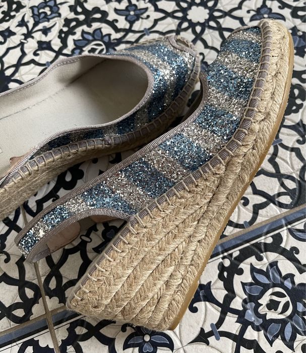 Venezia espadryle koturny sandały 39