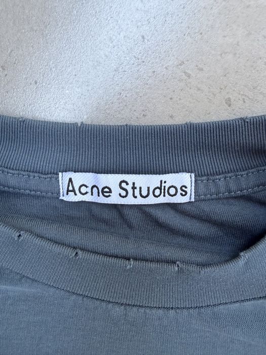 Long sleeve acne studios koszulka z długim rękawem