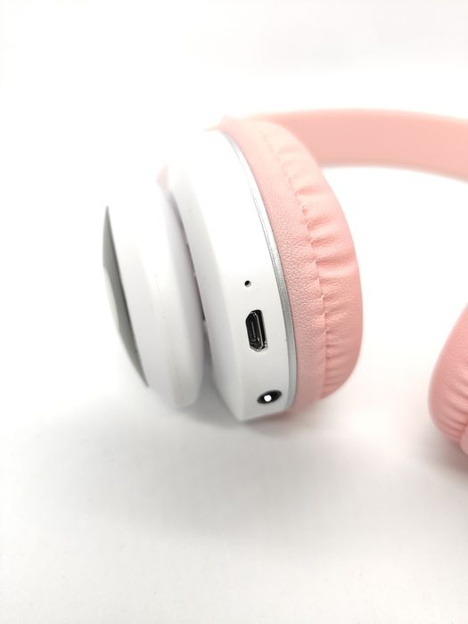 Беспроводные наушники VZV-23М с кошачьими ушками LED подсветкой