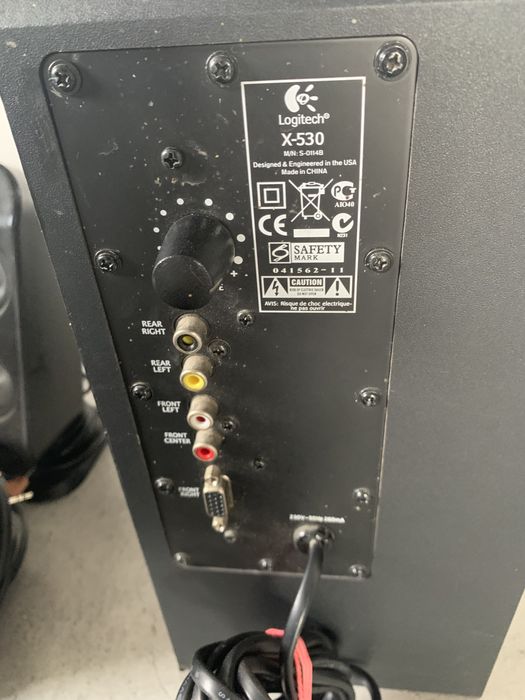 Logitech x530 subwoofer 5,1 brat z2300 i z5500