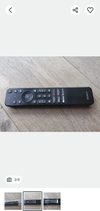 Pilot Sony RMF-TX810U