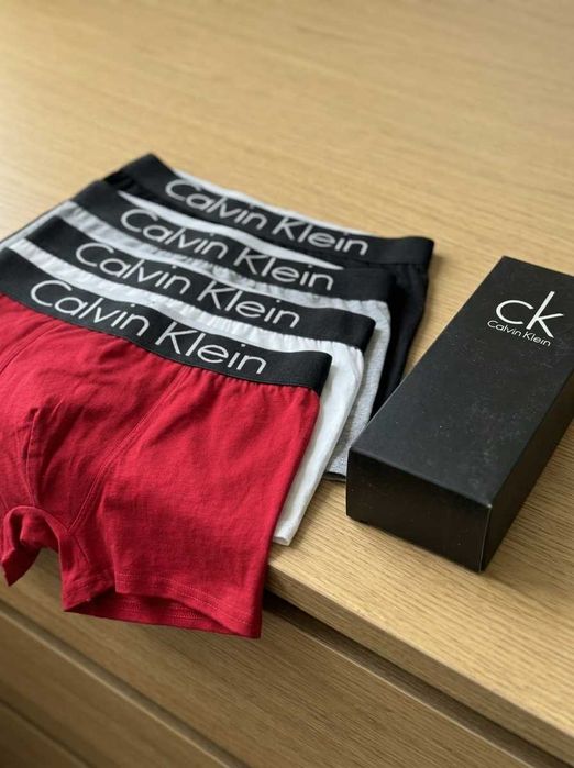Чоловічі труси Calvin Klein, якісний набір комплект для чоловіка. Трусы мужские