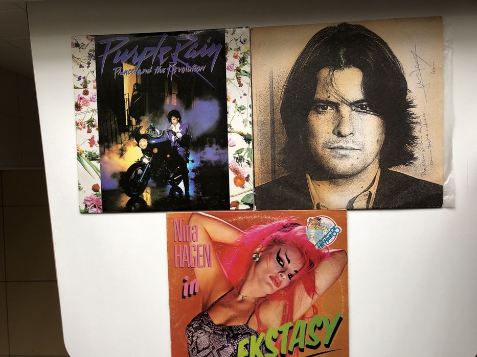 Discos de vinil Prince,Luis Represas,Nina Hagen