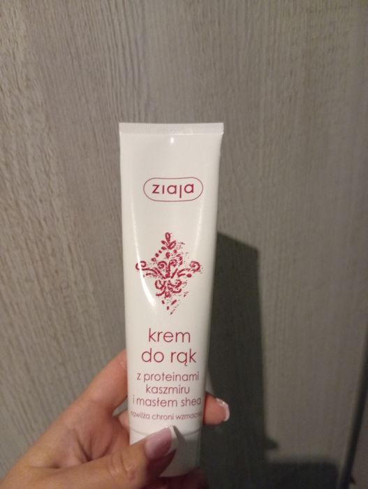 Krem do rąk Ziaja z proteinami kaszmiru tanio cheap wiosna spring ziaj
