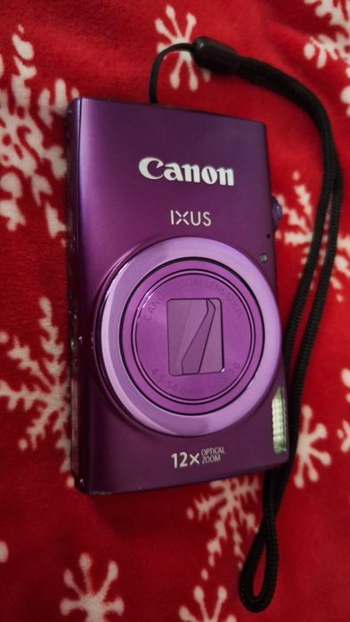 Aparat Canon ixus 265 hs w kolorze fioletowym
