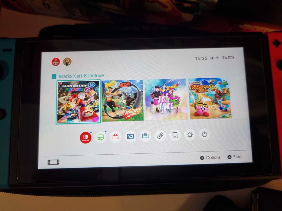 Nintendo Switch konsola / duży zestaw MarioKart DeLuxe