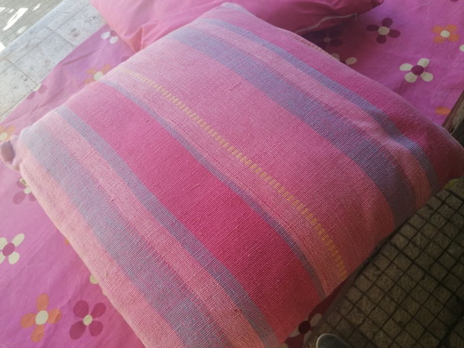 Três Almofadas e mochila