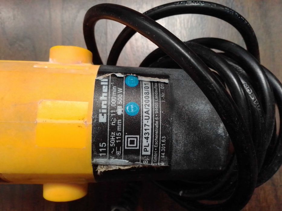 Болгарка Einhell BWS 115 Под ремонт или на запчасти