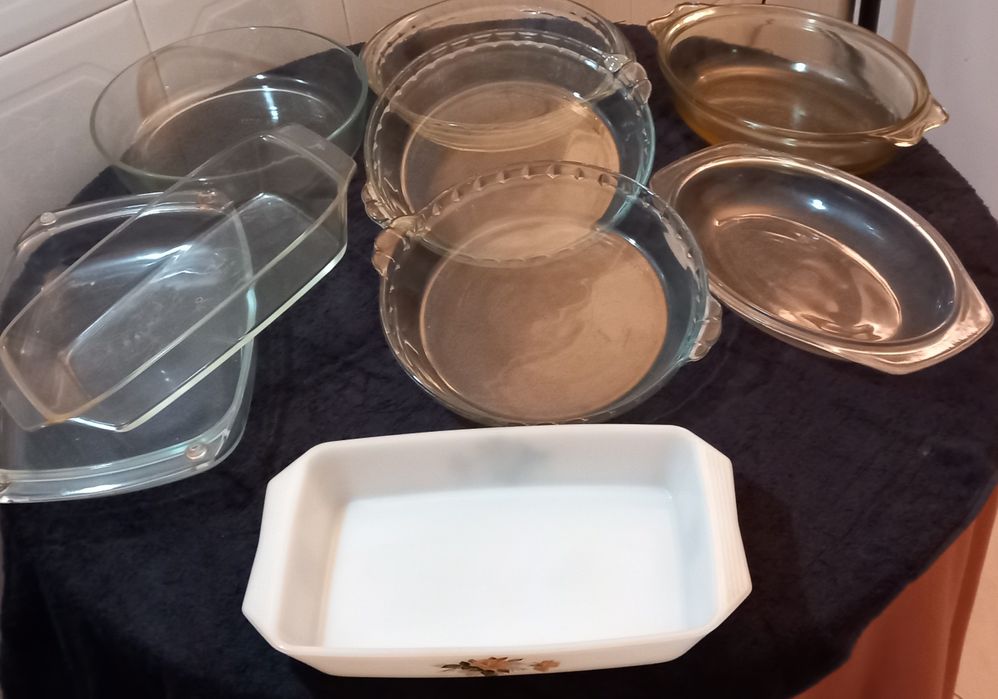 Travessas/Assadeiras em Vidro Pirex