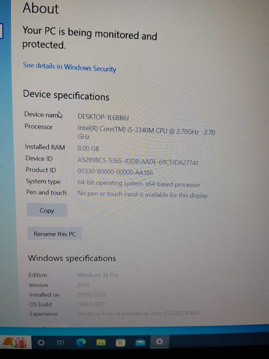 Laptop Dell LATITUDE E 5530