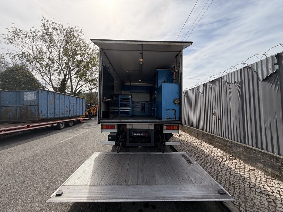 IVECO EUROCARGO 14 Ton 250cv 2008 Grua Palfinger 6 Lanças c/Guincho Apenas 136.000km ###OPORTUNIDADE###