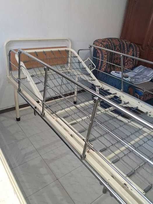 Cama Hospitalar Articulada Colchão Anti Escaras Completa Pronta a Usar