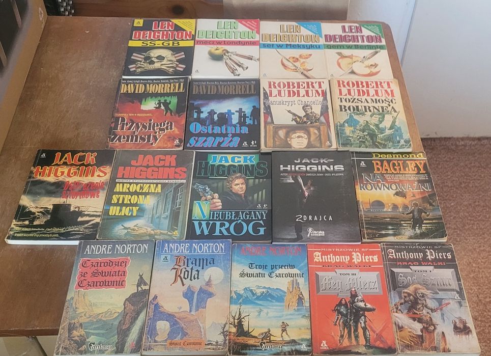 Zestaw książek retro