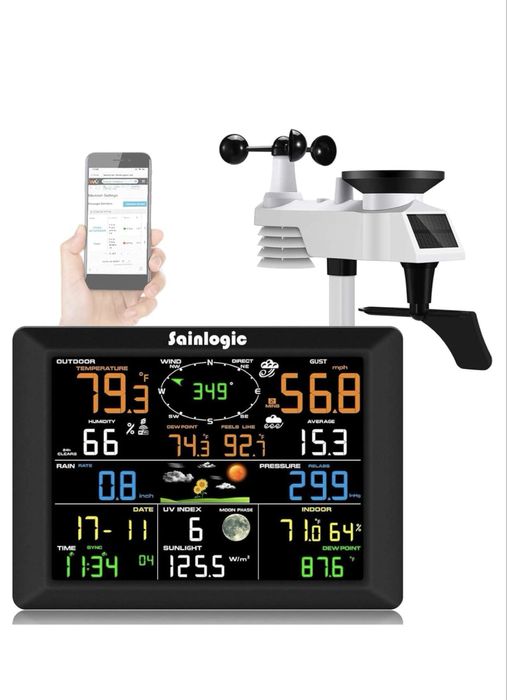 Цифрова Метеостанція Wi-fi Sainlogic FT0310