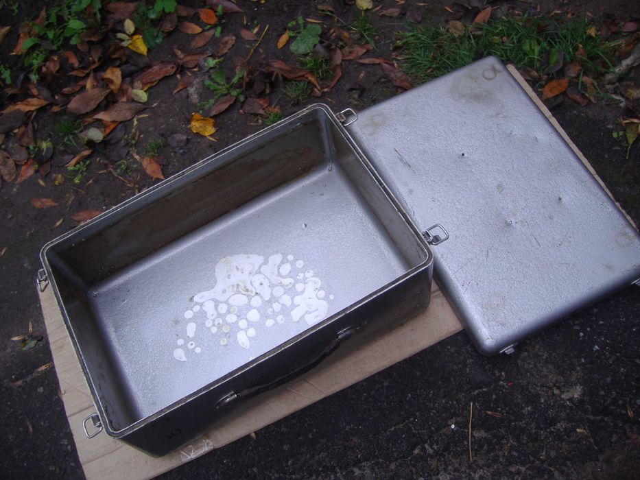 Ящик алюминиевый Кейс (пыле/влаго защищенный) качество СССР 50/34/22см