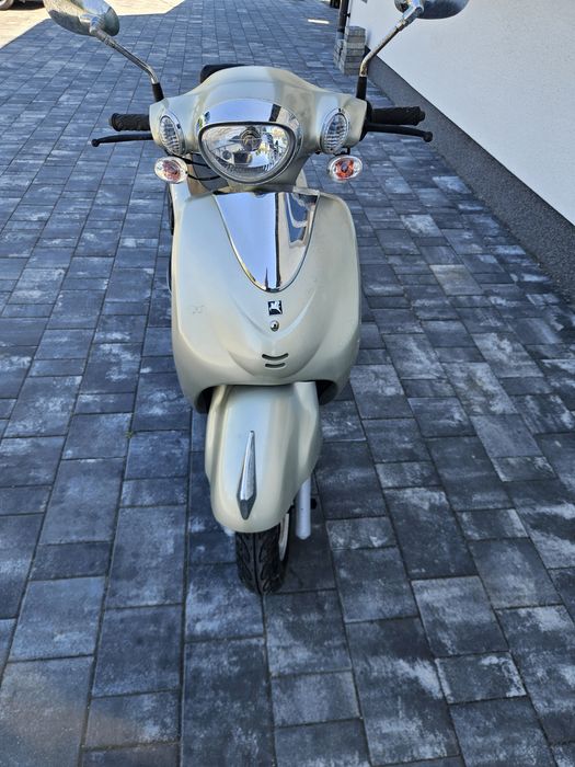 Skuter Romet Motors 50cm poj 4T, nowy  gaznik i akumulator, transport