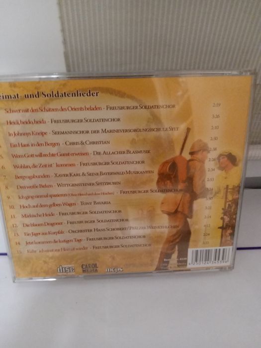Heimat und Soldatenlieder , CD.