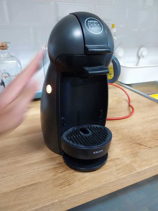 Microondas e máquina de café