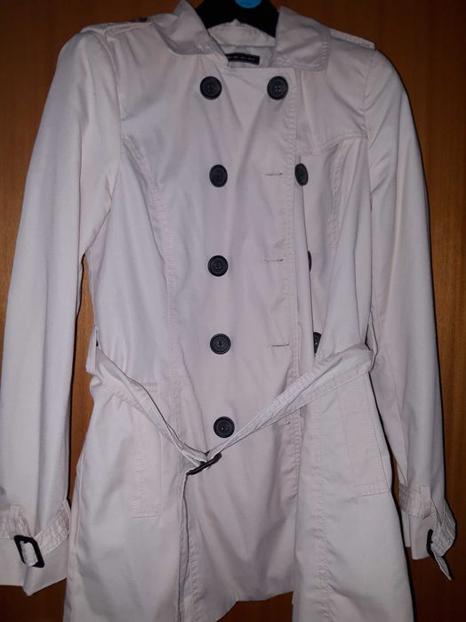 Parka Rosa claro Stradivarius L como nova