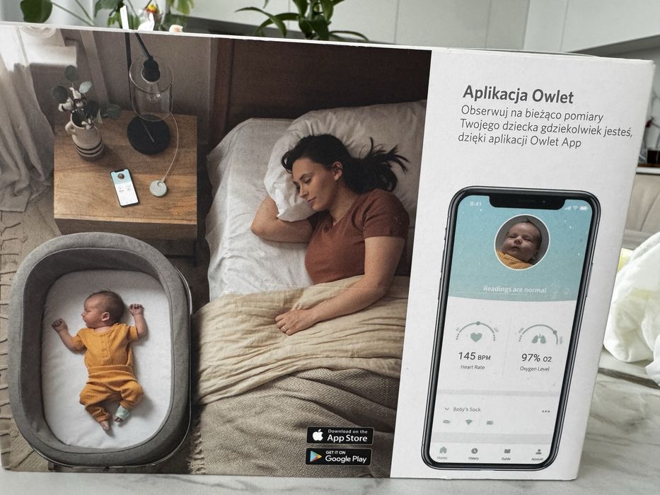 2 x Owlet Smart Soks 3 + kamera
