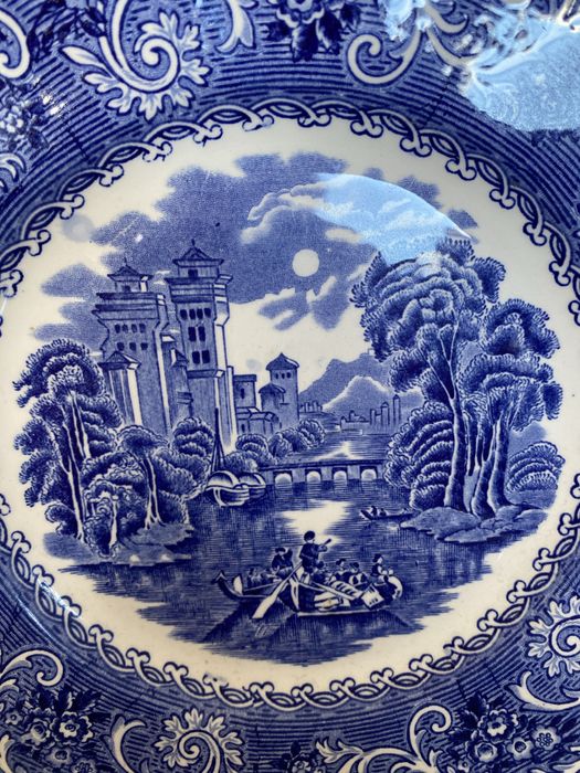 Prato porcelana englande antigo