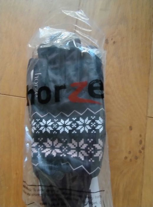 rękawiczki jeździeckie zimowe wodoodporne Horze