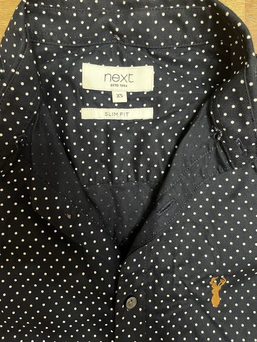 Рубашка xs NEXT slim fit