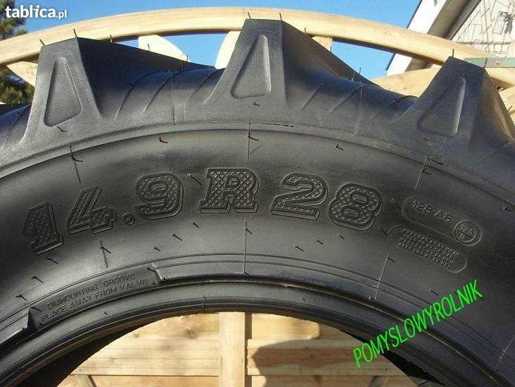 opona 14.9R28,42070R28,380/85R28 420/70r28 BKT ALIANCE  taurus GW